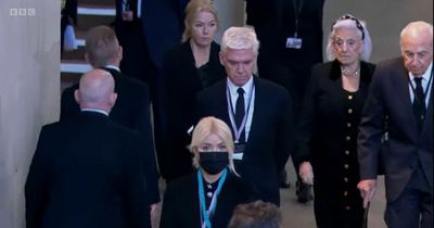 This Morning's Phillip Schofield and Holly Willoughby alleged to have jumped queue for Queen's coffin