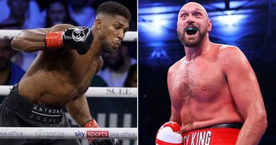 Anthony Joshua receives more backing to beat "arrogant" Tyson Fury in title fight