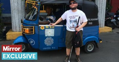 Blind and deaf traveller who couch surfs the globe nears goal of visiting every country