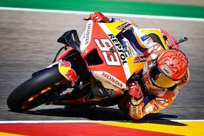 Marquez "will suffer" in Aragon MotoGP race after his Friday practice return