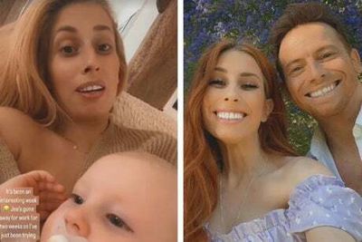 Stacey Solomon struggling to ‘keep head above water’ as Joe Swash leaves for two weeks