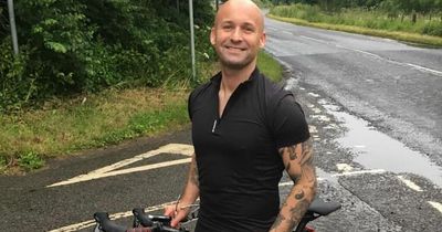 Edinburgh cyclist in near miss as BMW driver overtakes car in middle of the road