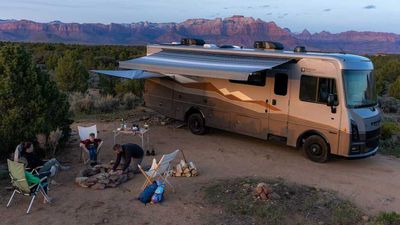 Winnebago Debuts National Park Foundation Vista Motorhome, Solis Camper