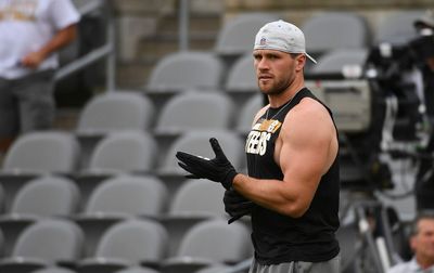 Steelers LB T.J. Watt running at practice despite being on IR