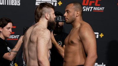 Photos: UFC Fight Night 210 weigh-ins and faceoffs