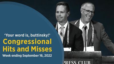 ‘Your word is, buttinsky!’ — Congressional Hits and Misses - Roll Call