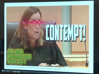 Alex Jones mocked Sandy Hook judge and branded trial a ‘kangaroo court’ on Infowars show, jurors hear