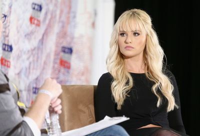 Tomi Lahren evacuated as crowd of protesters pound doors at University of New Mexico speech