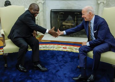 Biden and Ramaphosa vow to strengthen US-South Africa ties