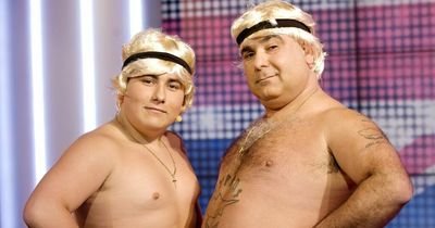 BGT star Stavros Flatley unrecognisable as he shares adorable wedding snap
