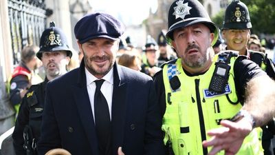 David Beckham queues for 12 hours to pay tribute to Queen Elizabeth II at Westminster Hall