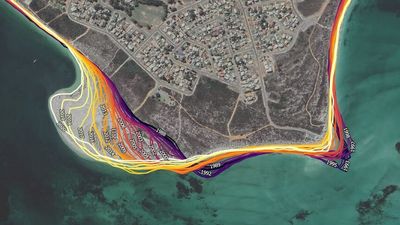 La Niña sea level rise compounds the movement of West Australian beaches