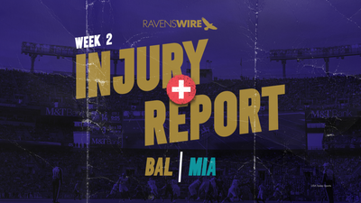 Ravens release final injury report for Week 2 matchup vs. Dolphins