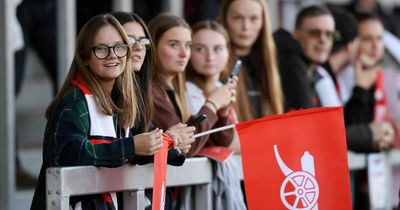 Arsenal fans turn out in their thousands for sell out WSL opener vs Brighton at Meadow Park