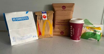 I tried breakfast at Greggs, McDonald's and Subway to see what was the best value for money