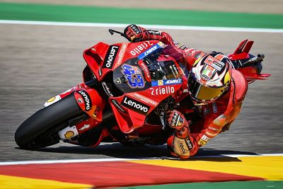 MotoGP Aragon GP: Miller fastest in FP3 as crash leaves Marquez in Q1