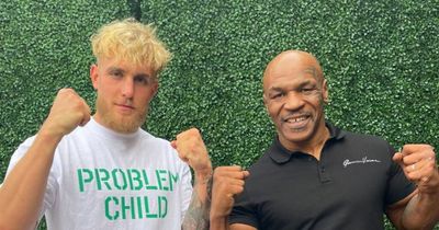 Mike Tyson watched Jake Paul spar for 30 seconds before leaving gym