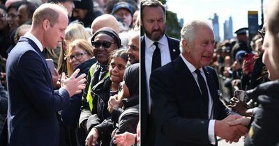 King Charles and Prince William surprise mourners in queue to see Queen's coffin