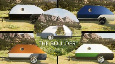 Colorado Teardrop EV Range Extender Camper Trailer Has Its Own Battery Pack