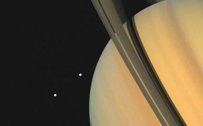 What caused the present-day tilt of Saturn?