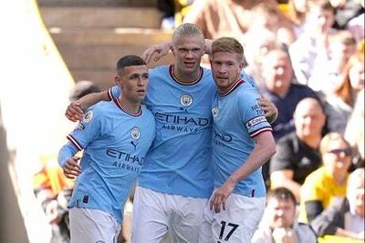 Wolves 0-3 Man City: Erling Haaland continues scoring streak to send champions top