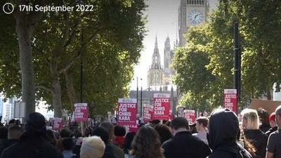 Thousands of protesters gather at Scotland Yard over killing of Chris Kaba