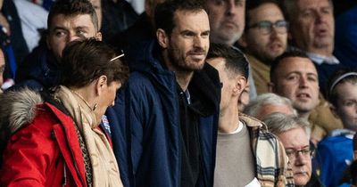 Andy Murray attends Rangers vs Dundee United clash as Hibs supporting tennis superstar heads for Ibrox