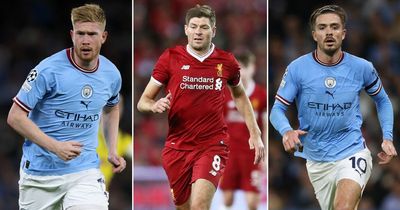 Kevin De Bruyne equals Steven Gerrard record as Jack Grealish mocks Man City team-mate