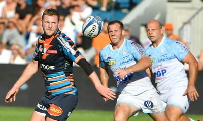 Scotland's Russell boots Racing past Lyon in Top 14