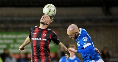 Crusaders manager Stephen Baxter hails 'crafty' Jude Winchester after 'nullifying' Linfield talisman