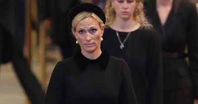 Zara Tindall praised for 'totally relatable' moment after stumbling during Queen's vigil
