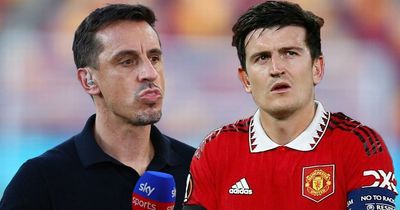 Gary Neville's X-rated Harry Maguire warning has now become huge problem for Man Utd star