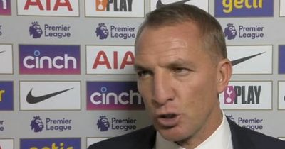 Brendan Rodgers responds to Leicester sack fears after dressing room feelings emerge