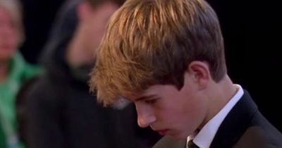 Queen's youngest grandson bravely stands with William and Harry during vigil for Queen
