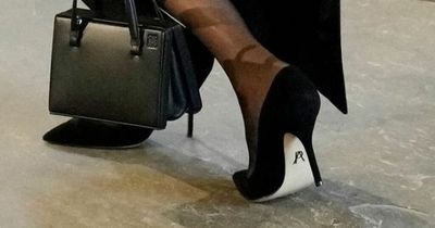 Meaning behind mysterious symbol on soles of Meghan Markle's shoes revealed