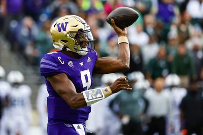 Washington QB Michael Penix Jr. shines again in upset win vs. Michigan State