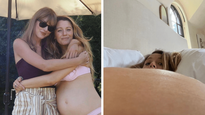 Blake Lively Shared A Bunch Of Private Pregnancy Pics So The Paps At Her House Would Fuck Off