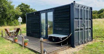Ambitious glamping plan for shipping containers as businessman plots £100,000 staycation hideaway