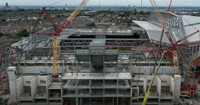 Incredible new footage of Anfield Road end next steps