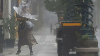 Thousands shelter as super typhoon Nanmadol hits Japan