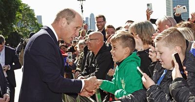 Prince William reassures mourners that Queen's corgis are being 'spoilt rotten'