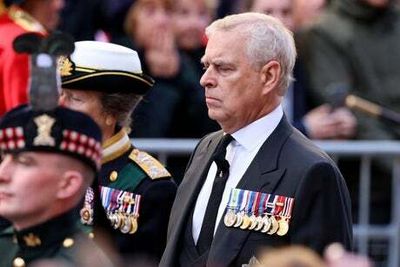 Prince Andrew says he will ‘treasure his mum’s care and compassion forever’