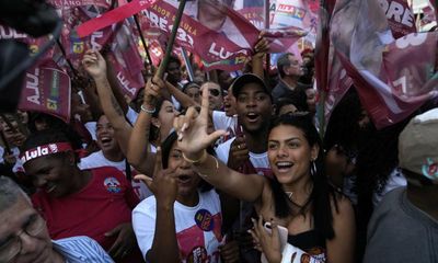 ‘Olê, olá, Lula!’ Brazil’s voters sing for a heroic comeback to banish Bolsonaro