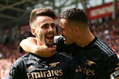 Brentford 0-3 Arsenal: Fabio Vieira stunner caps comfortable win as Gunners go top of table