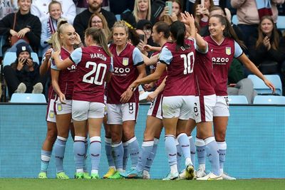 Aston Villa stun Man City in seven-goal thriller as Rachel Daly scores twice on debut