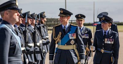 Prince Edward applauded after explaining why he didn't shake hands with mourners of the Queen