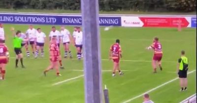 'Fabulous' unconventional try from giant prop against legend's old club stuns rugby