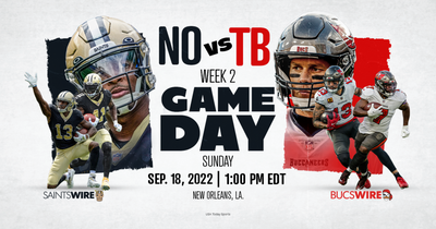 Everything you need to know going into Week 2’s Saints vs. Buccaneers kickoff