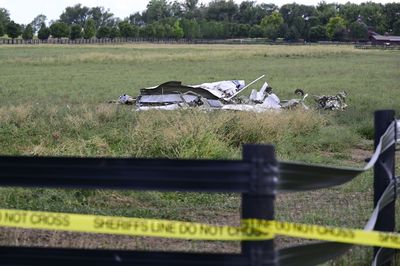 Three people were killed after two small planes collided in the sky near Denver
