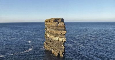 Man, 40s, rescued after spending 22 hours trapped in sea cave at Downpatrick Head in Mayo